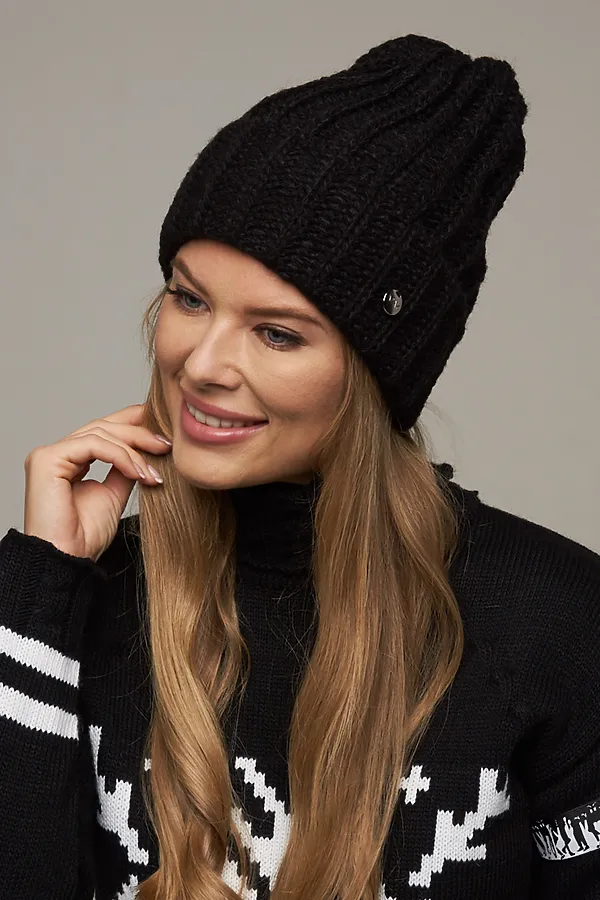 Шапка VAY, черный - фото 1