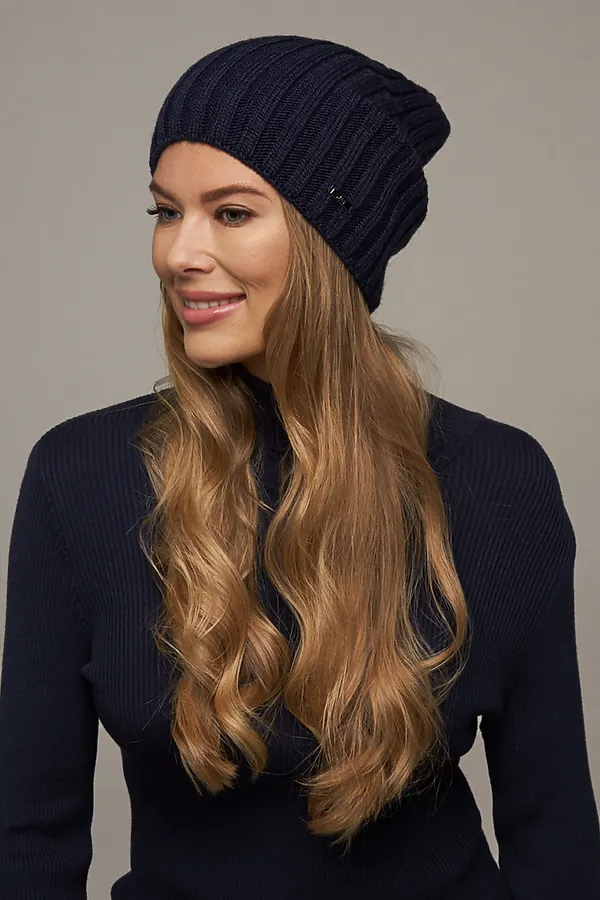 Шапка VAY, т.синий - фото 1