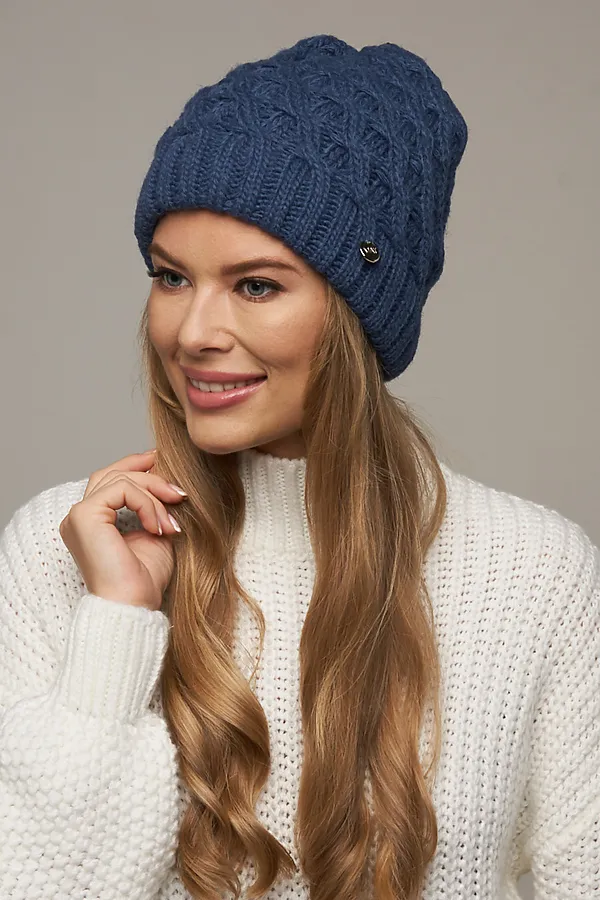 Шапка VAY, джинс - фото 1