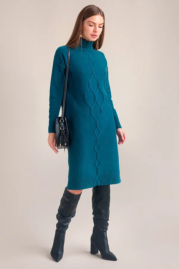 Платье VILATTE, темно-зеленый - фото 1