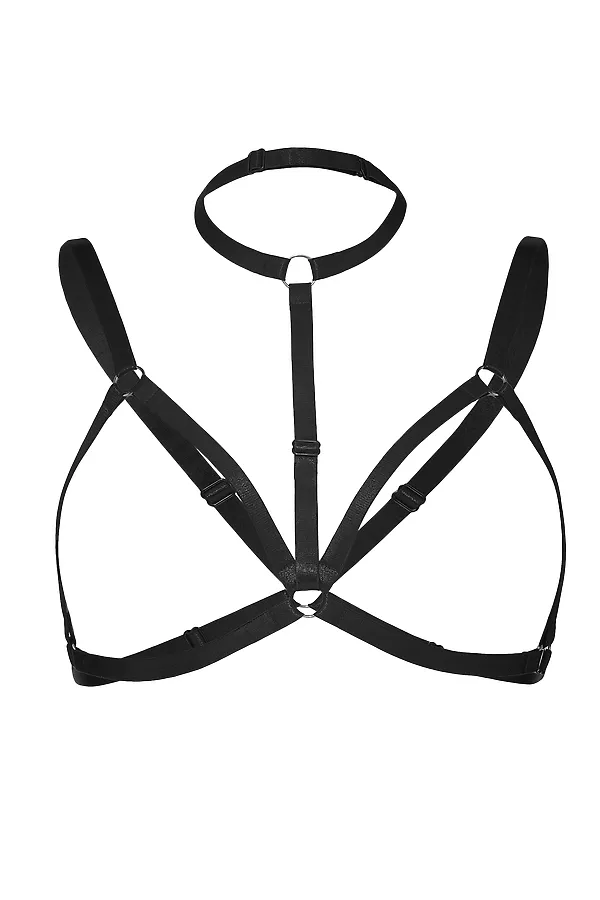 Портупея "Эль-Пасо" Nothing But Love, черный, серебристый - фото 1