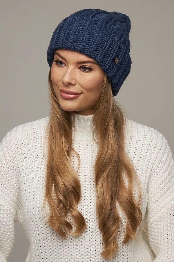 Шапка VAY, джинс - фото 1