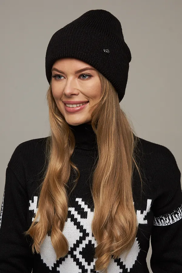 Шапка VAY, черный - фото 1