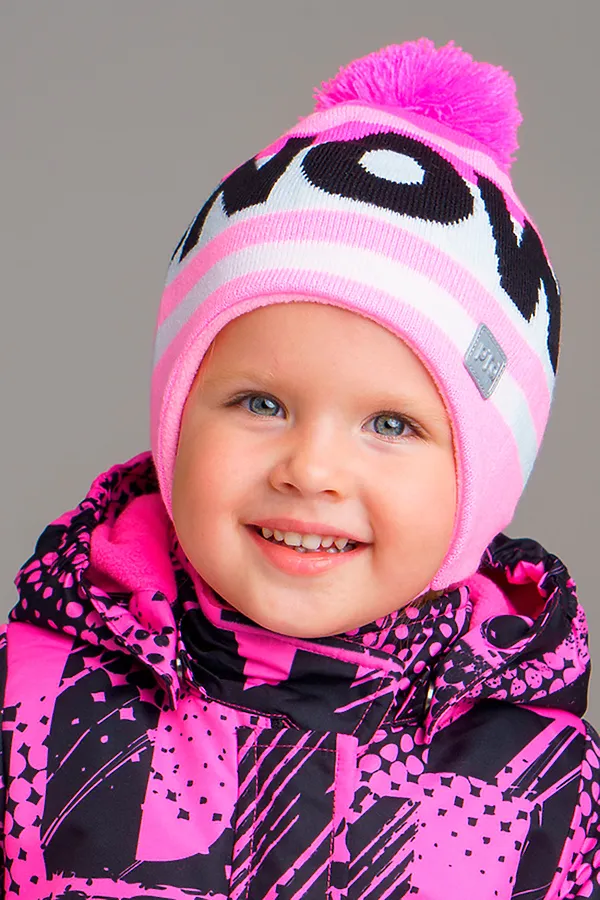 Шапка PLAYTODAY, фуксия - фото 1