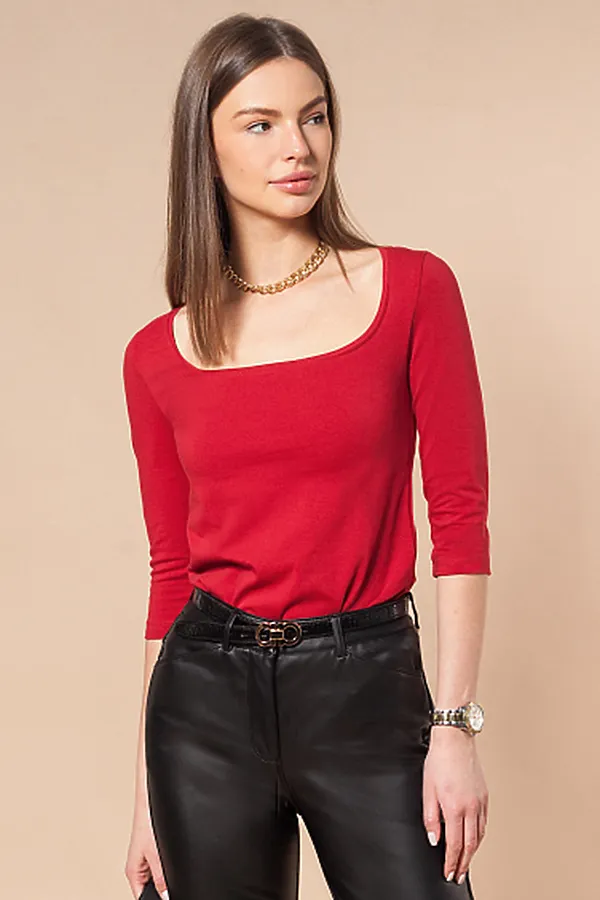 Футболка VILATTE, красный - фото 1