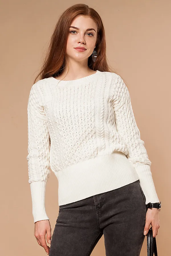 Джемпер VILATTE, белый - фото 1