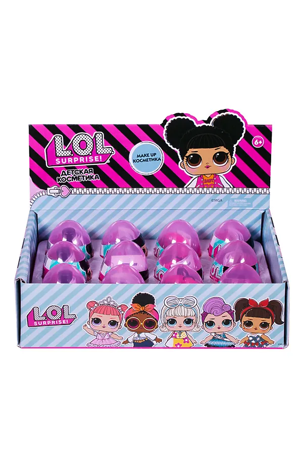 LOL Детская декоративная косметика в яйце L.O.L, мультиколор - фото 1