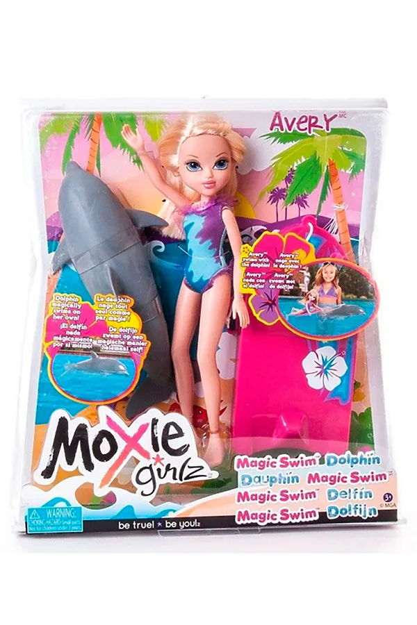 Игрушка кукла Moxie с плавающим дельфином, Эйвери Игрушки разных брендов, мультиколор - фото 1