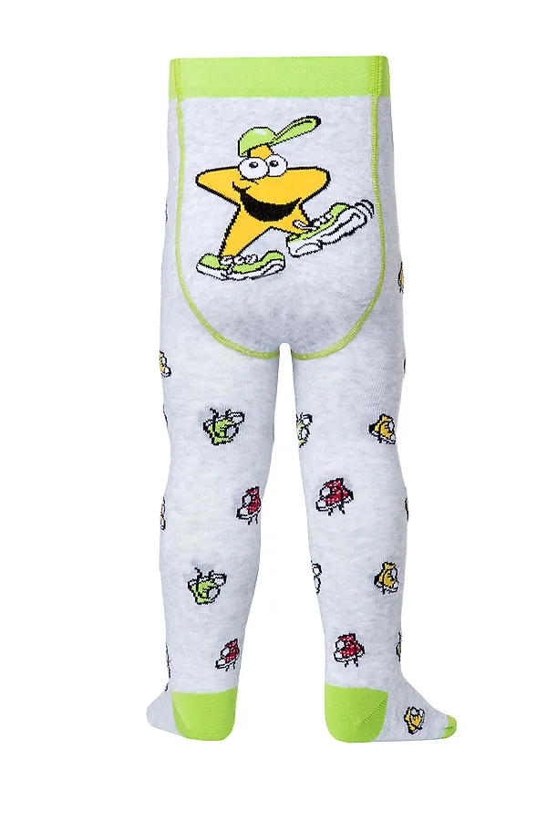 Колготки CONTE KIDS, светло-серый - фото 1