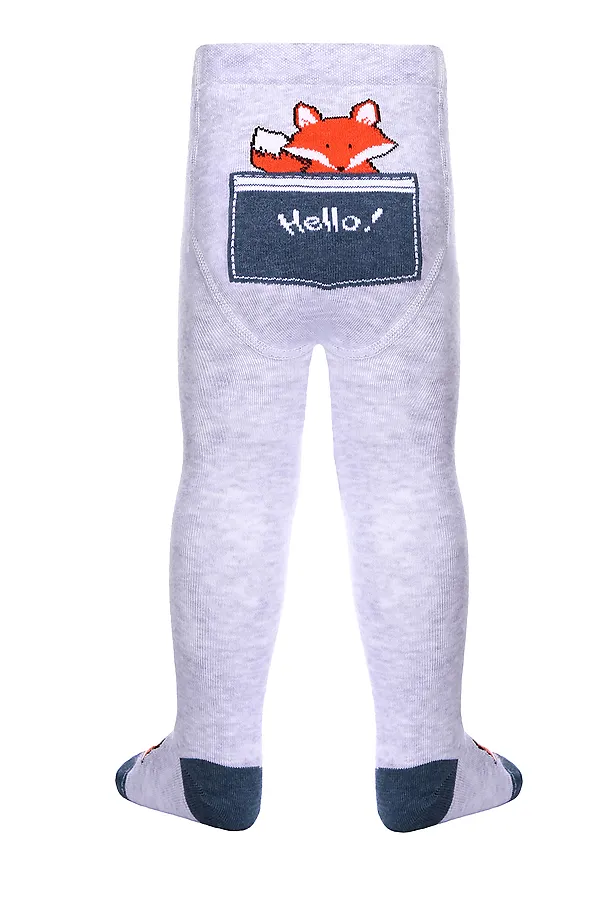 Колготки CONTE KIDS, светло-серый - фото 1