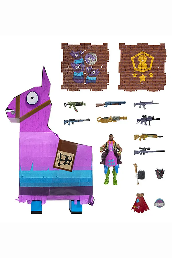 Игрушка Fortnite - Лама-пиньята с аксессуарами (Giddy-Up) Игрушки разных брендов, мультиколор - фото 1