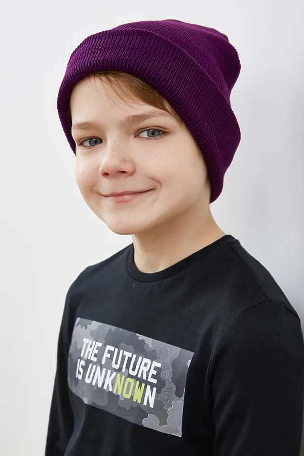 Шапка MARK FORMELLE, т.лиловый - фото 1