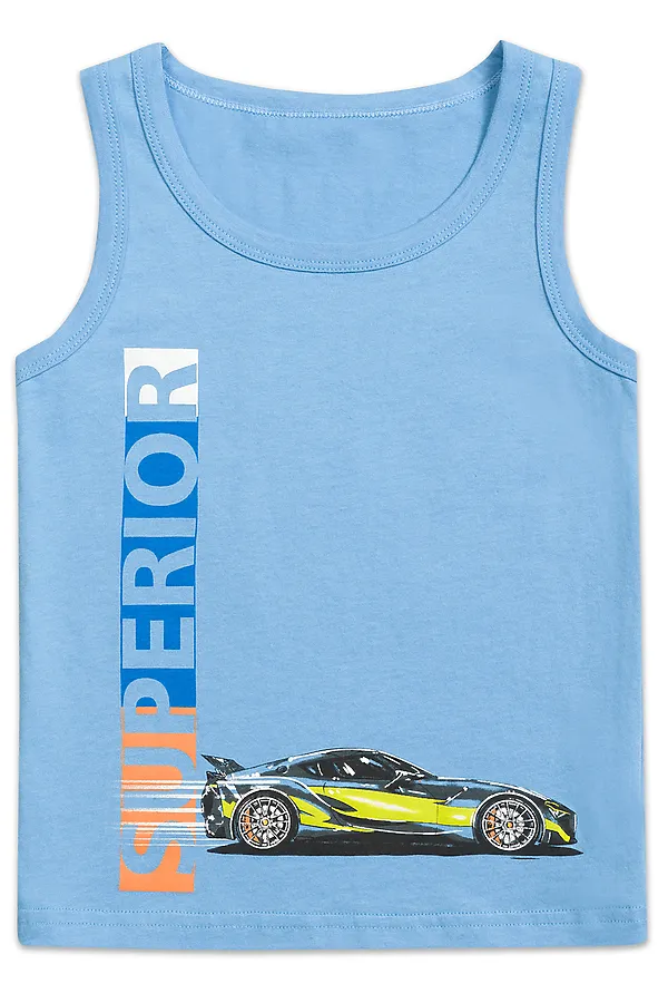 Майка PELICAN, голубой - фото 1