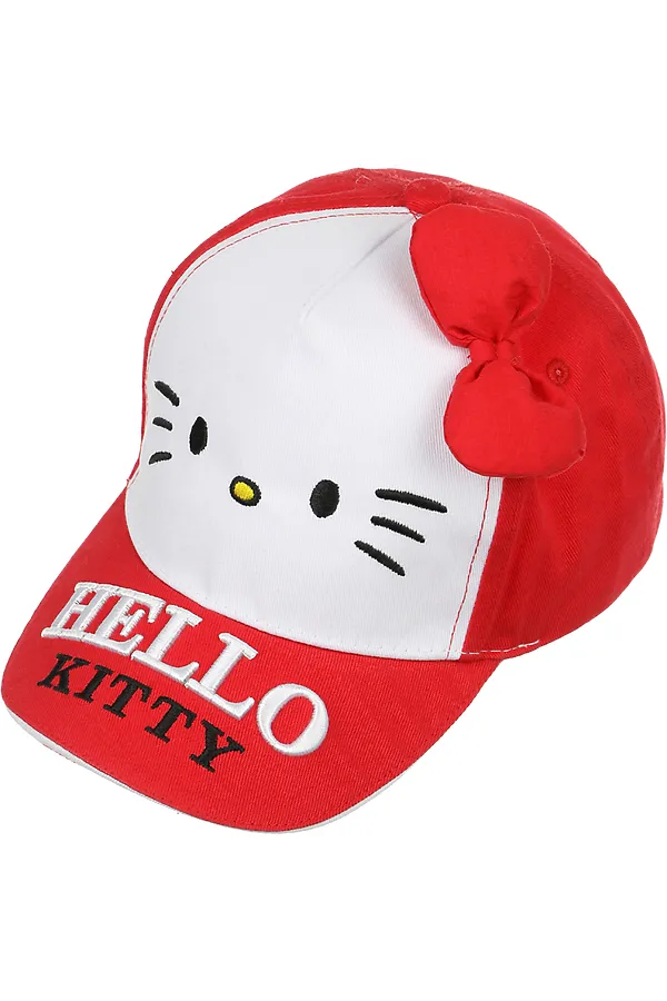 Бейсболка PLAYTODAY, белый,красный - фото 1