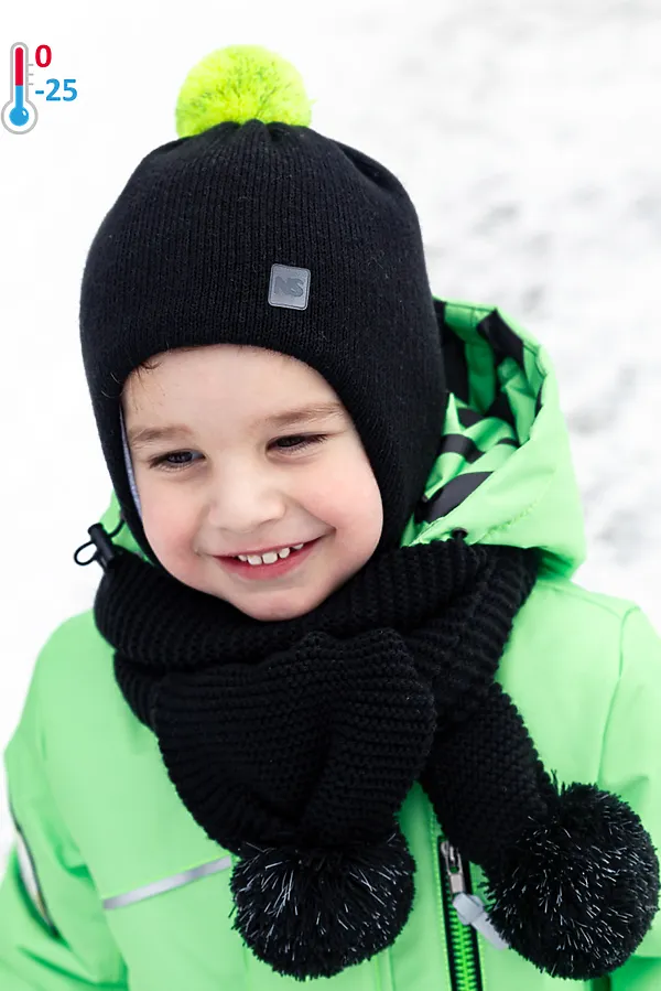 Шапка 11з4721 черный NIKASTYLE, черный - фото 1