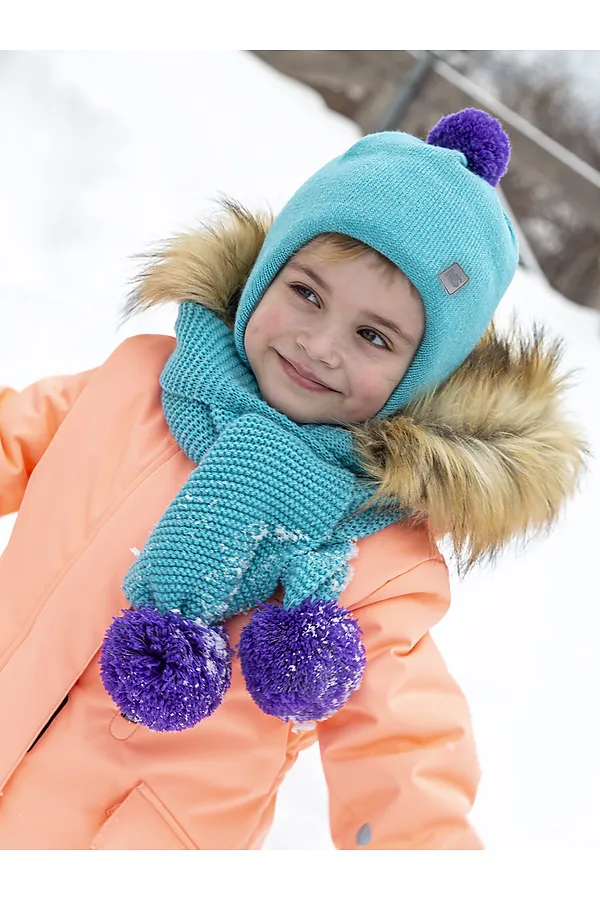 Шапка 11з6821 бирюзовый NIKASTYLE, бирюзовый - фото 1