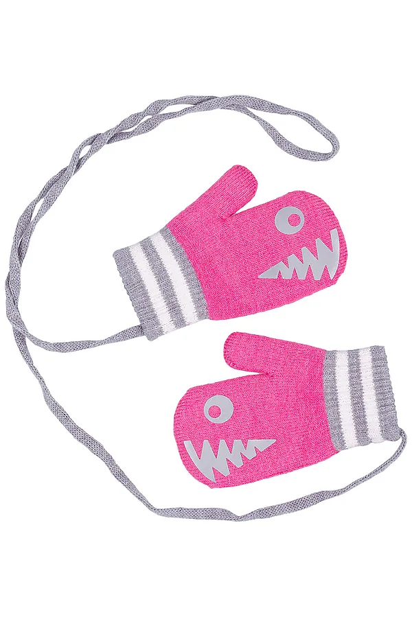 Варежки 14з15621 розовый NIKASTYLE, розовый - фото 1