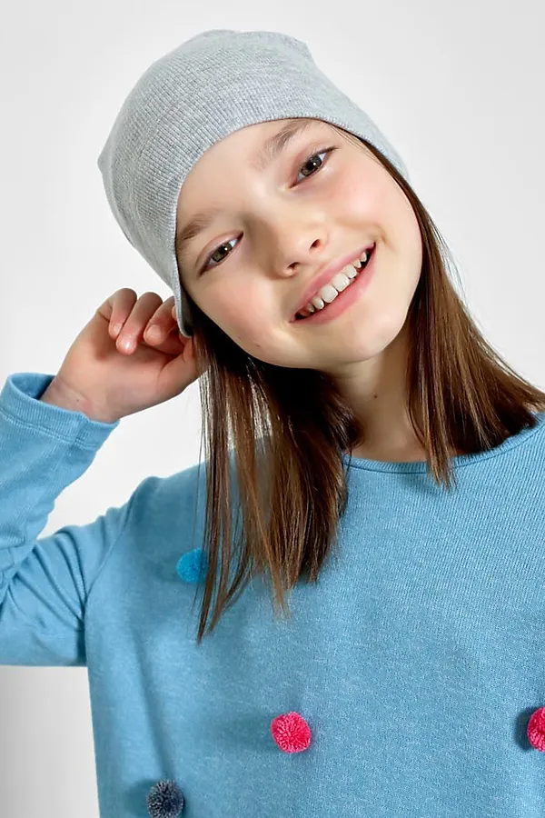 Шапка MARK FORMELLE, серый меланж - фото 1