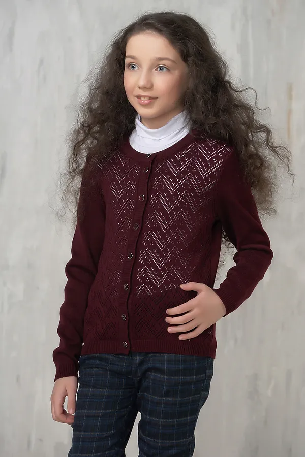 Жакет VAY, бордо - фото 1