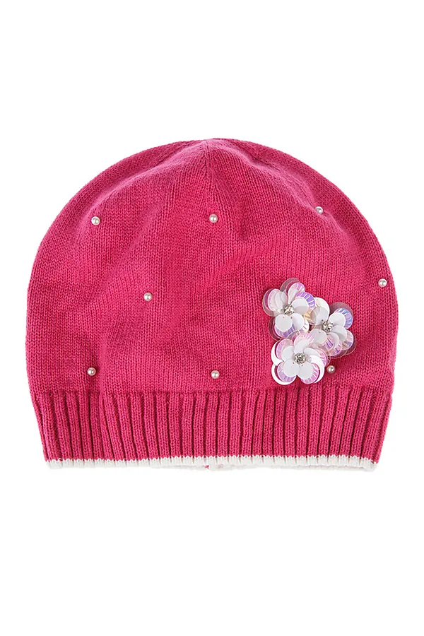 Шапка PLAYTODAY, фуксия - фото 1
