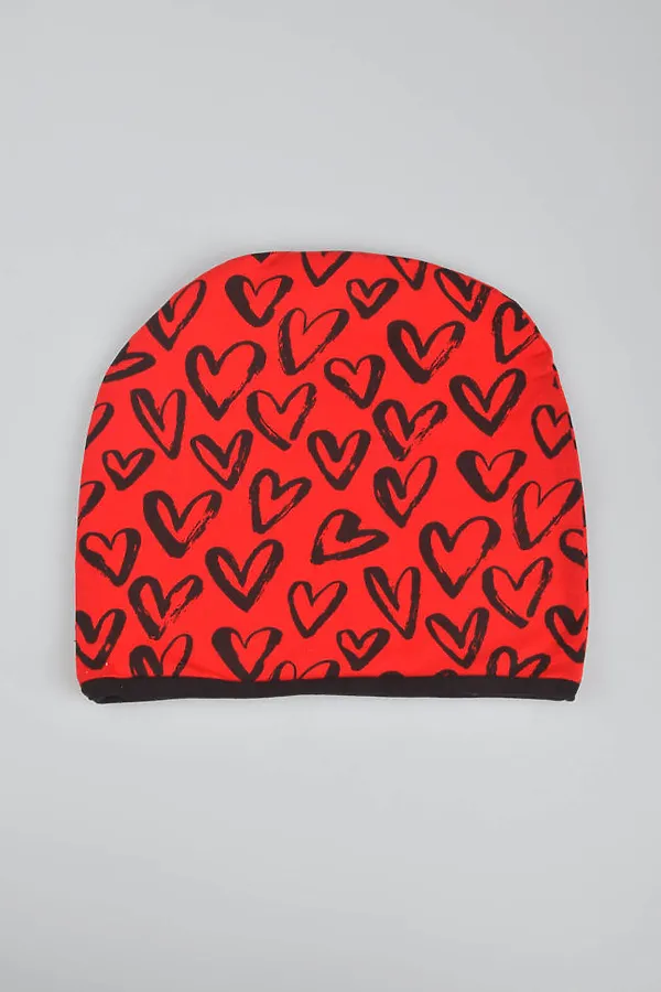 Шапка "Валентина" ДЕТСКИЙ ТРИКОТАЖ 37, красный - фото 1