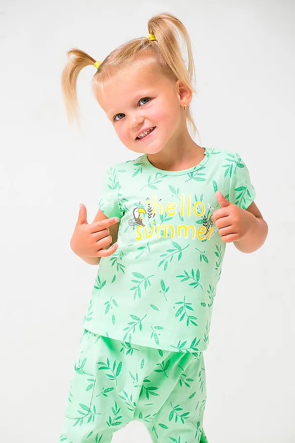 Футболка CROCKID SALE, салатовый - фото 1
