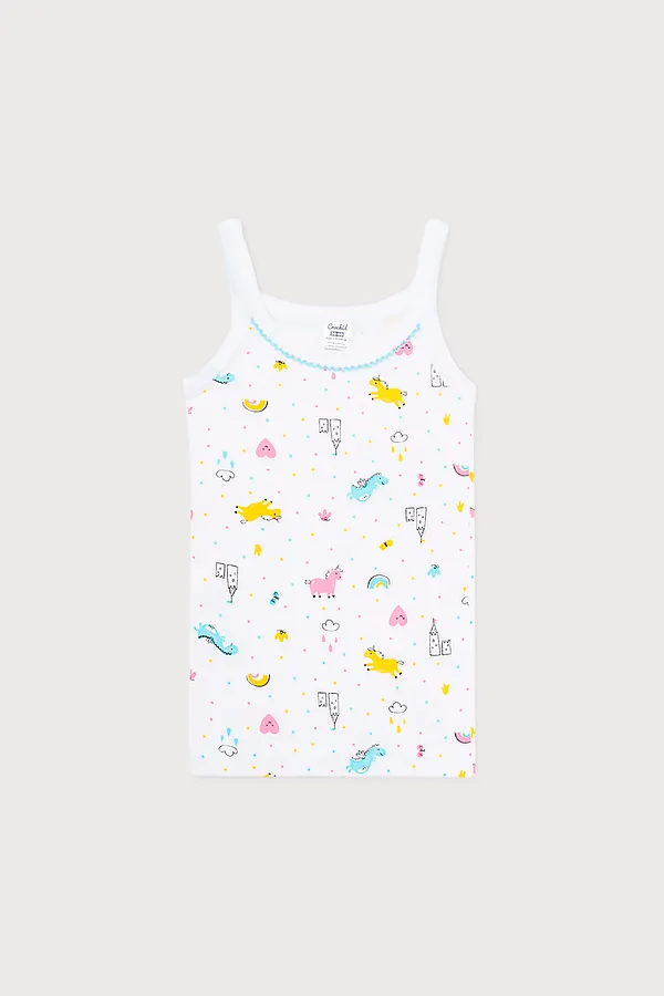 Майка CROCKID, белый - фото 1