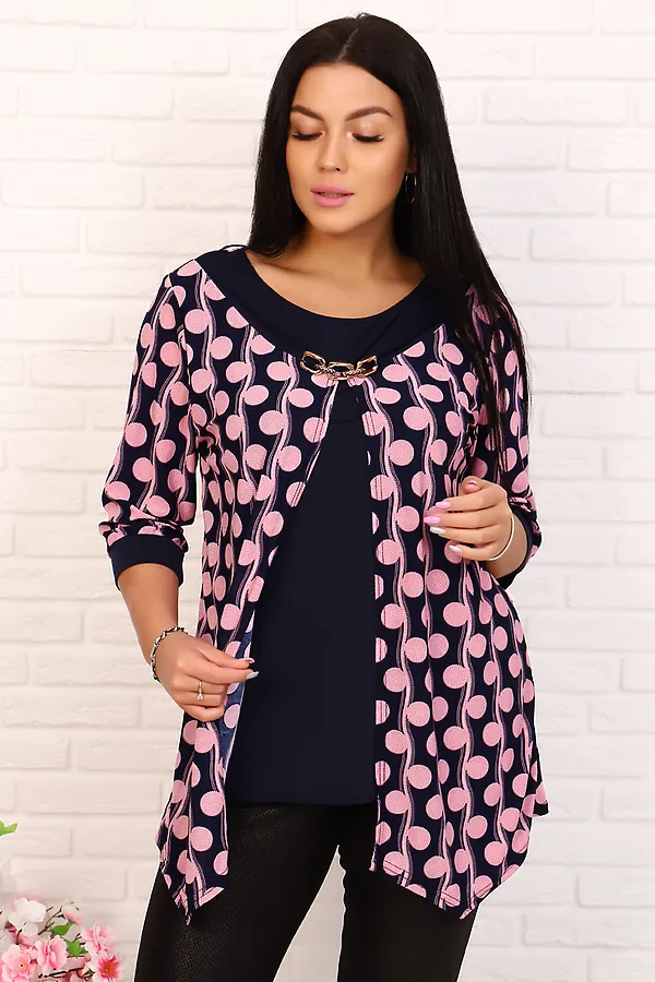Туника 31516 НАТАЛИ, розовый - фото 1