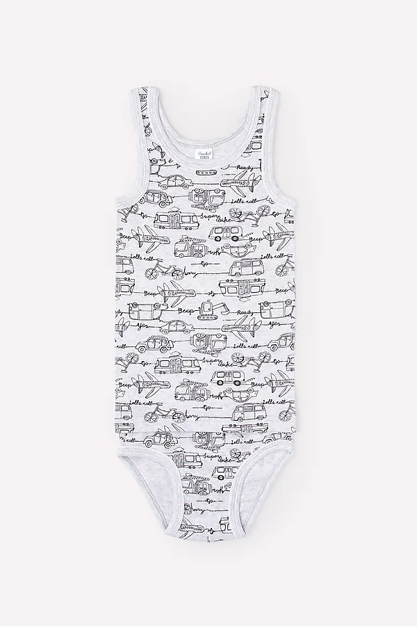 Комплект(Майка+Трусы) CROCKID SALE, серый - фото 1