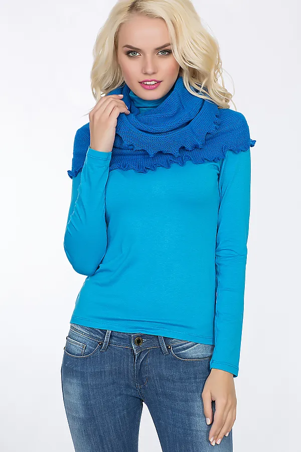 Воротник-хомут VAY, яр.голубой - фото 1