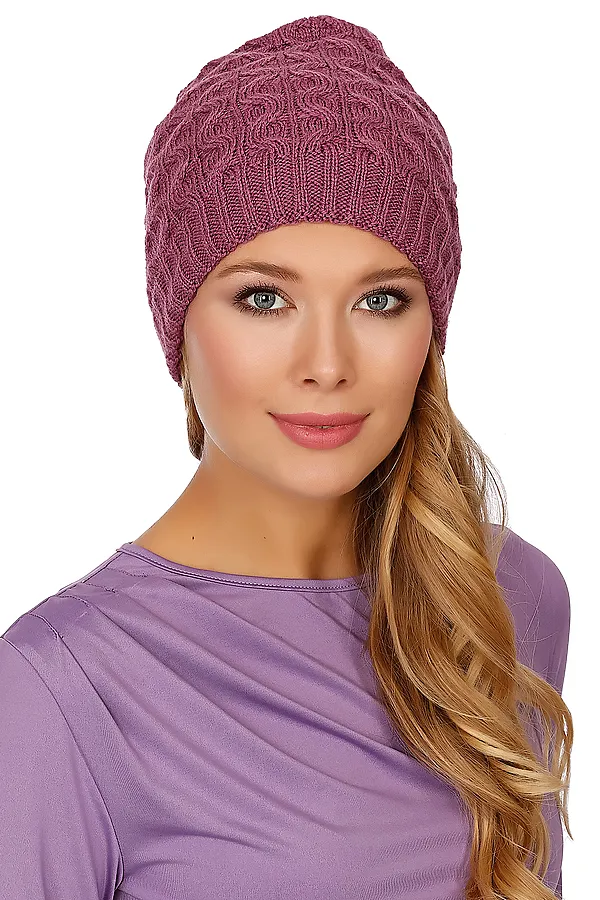 Шапка VAY, малиновый - фото 1