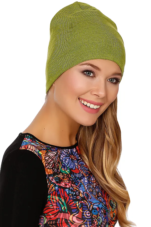 Шапка VAY, зеленый - фото 1
