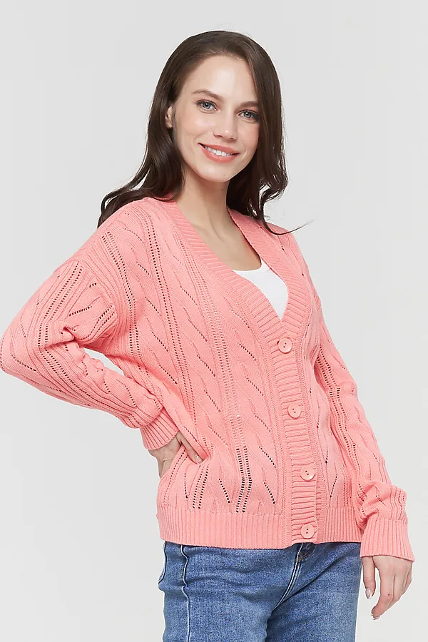 Жакет VAY, розовый персик - фото 1