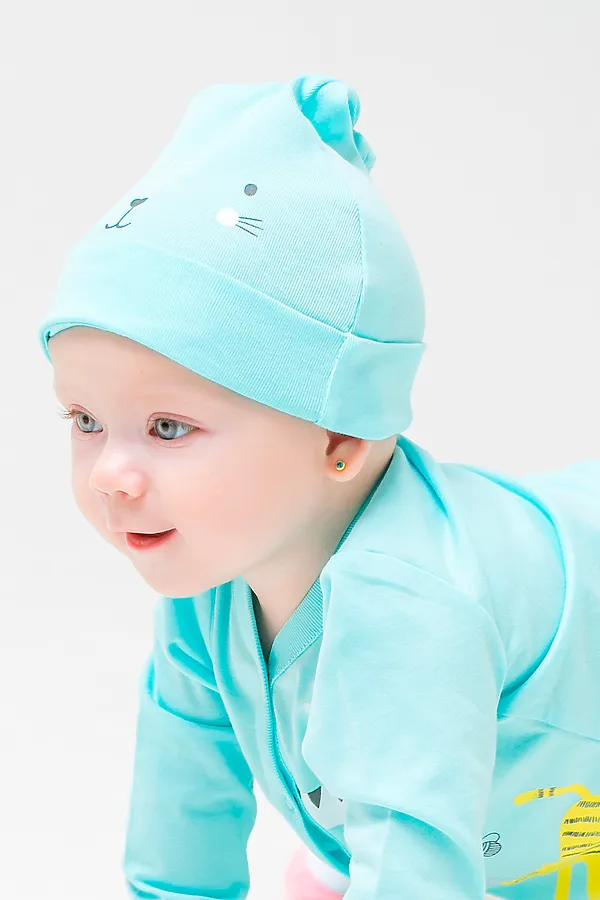 Шапка CROCKID, аквамарин - фото 1