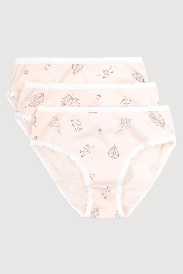 Трусы  3 шт. CROCKID, бежевый - фото 1