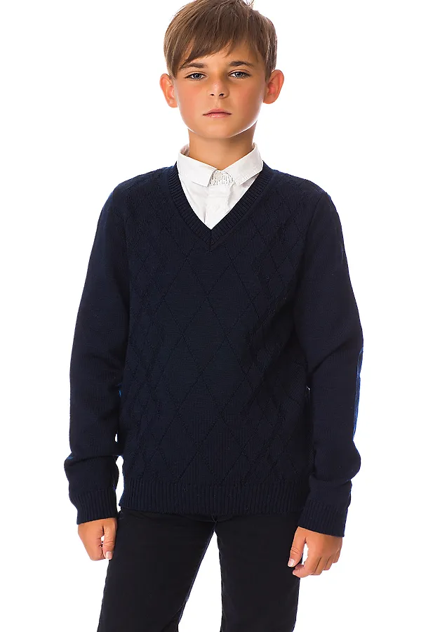 Джемпер VAY, темно-синий - фото 1