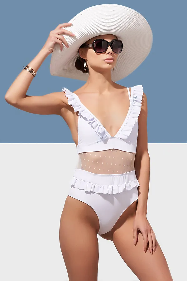 Купальник "Летнее желание" Nothing But Love, белый - фото 1