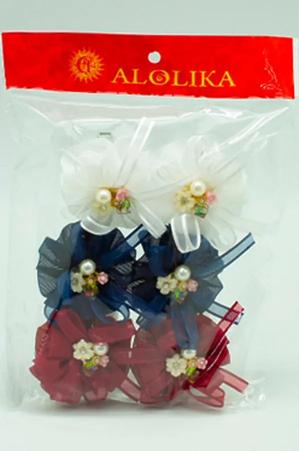 Заколка 6 шт. ALOLIKA, милослава mix c - фото 1