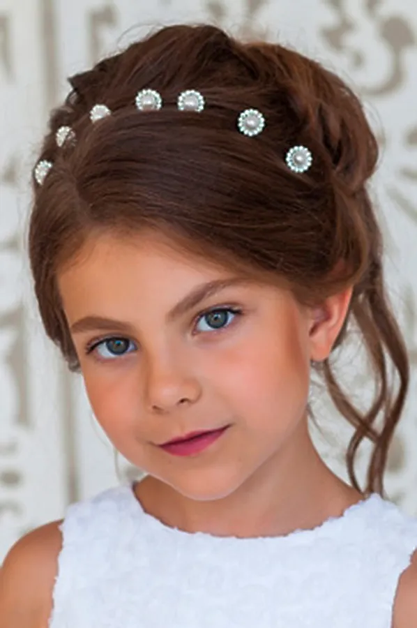 Шпилька 20 шт. ALOLIKA, юлияша белый - фото 1