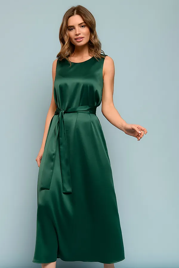 Платье 1001 DRESS, изумрудный - фото 1