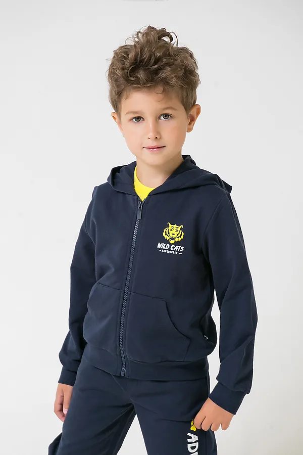 Толстовка CROCKID SALE, индиго - фото 1