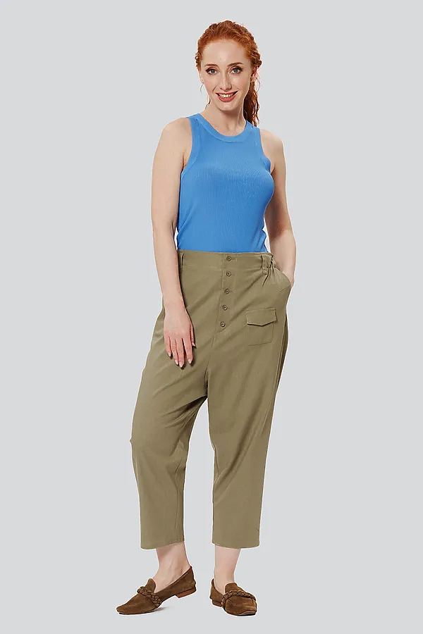 Брюки DIMMA, хаки светлый - фото 1