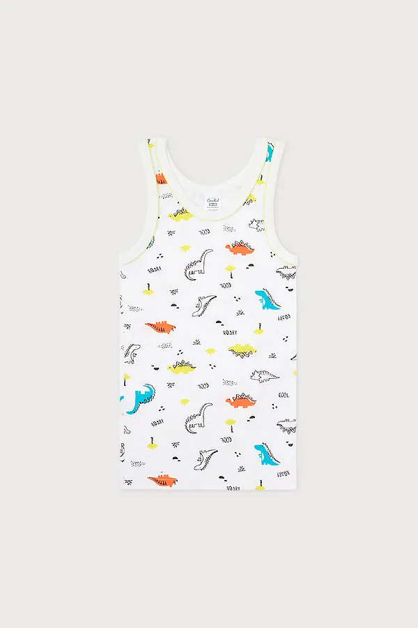 Майка CROCKID, белый - фото 1