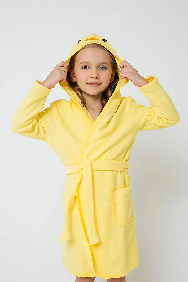 Халат CROCKID, лимон - фото 1