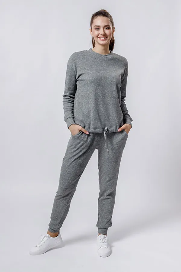 Костюм (джемпер+брюки) OXOUNO, полынь1 - фото 1