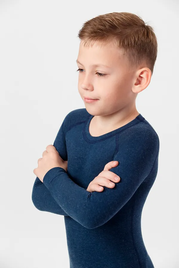 Лонгслив OXOUNO, синий - фото 1