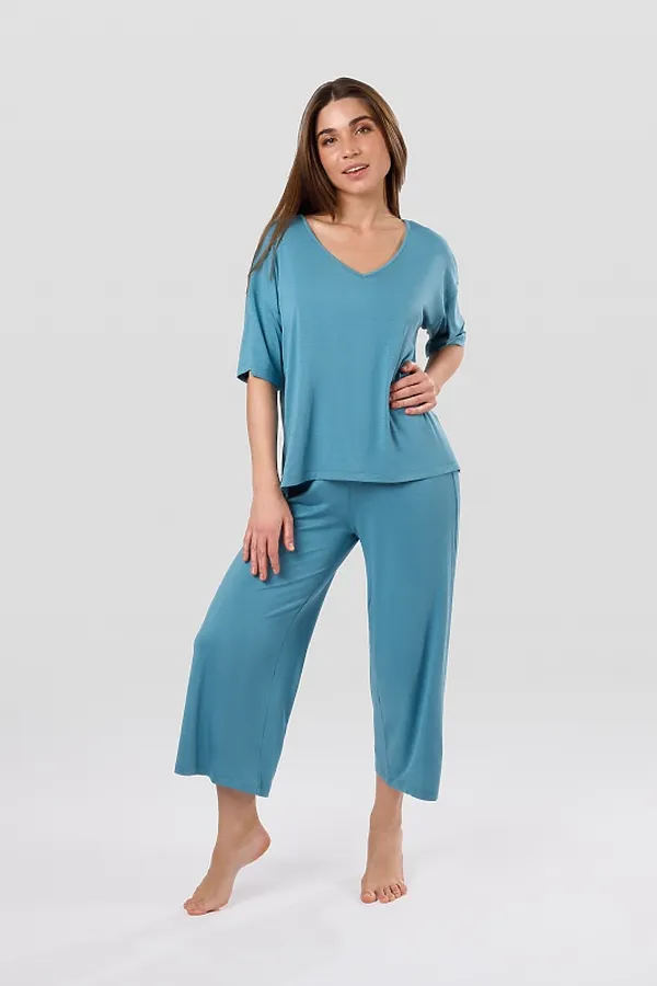 Костюм (брюки+футболка) OXOUNO, полынь - фото 1