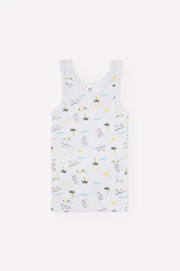 Майка CROCKID, меланж - фото 1