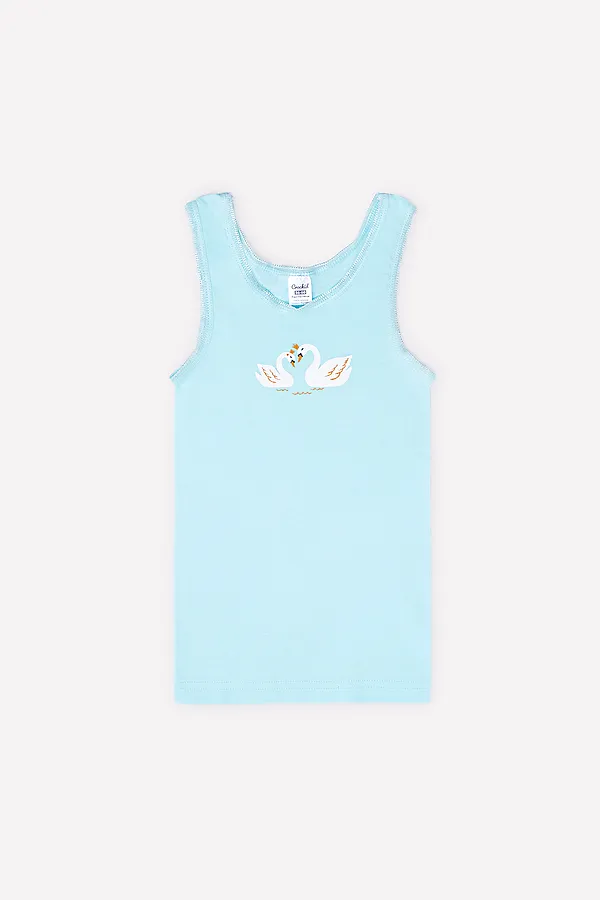 Майка CROCKID, голубая вода(звездный вальс) - фото 1