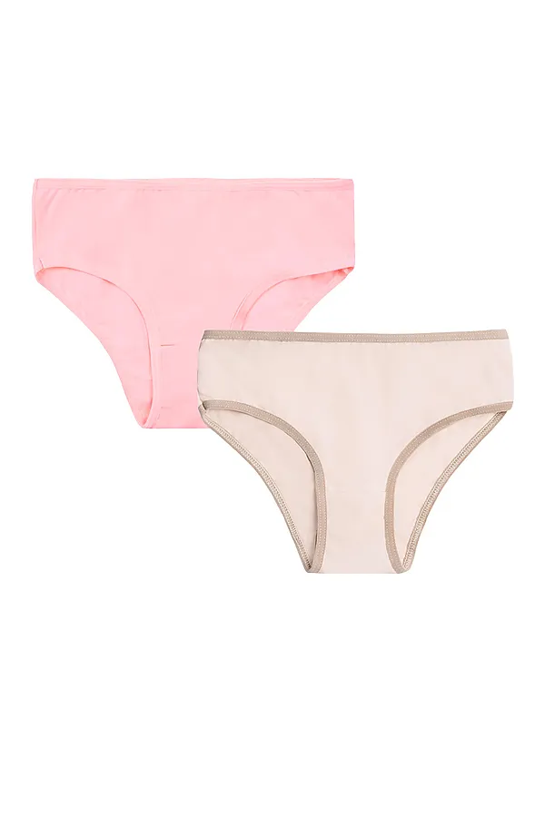 Трусы 2 шт. BOSSA NOVA, розовый/бежевый - фото 1